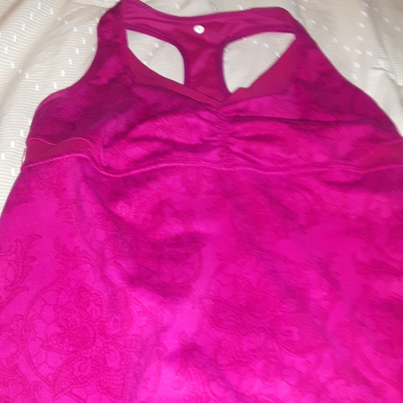 Pink lululemon tank - Picture 1 of 3